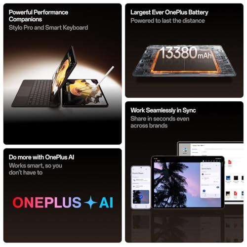 OnePlus Pad 4, Snapdragon® 8