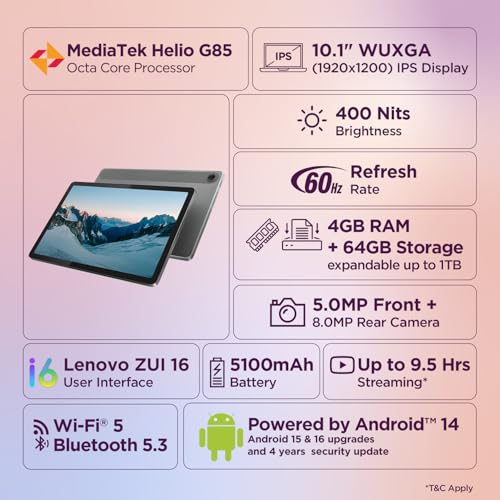 Lenovo Tab | 10.1" Display