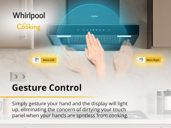 Whirlpool 60cm 1350 m3/hr Filterless