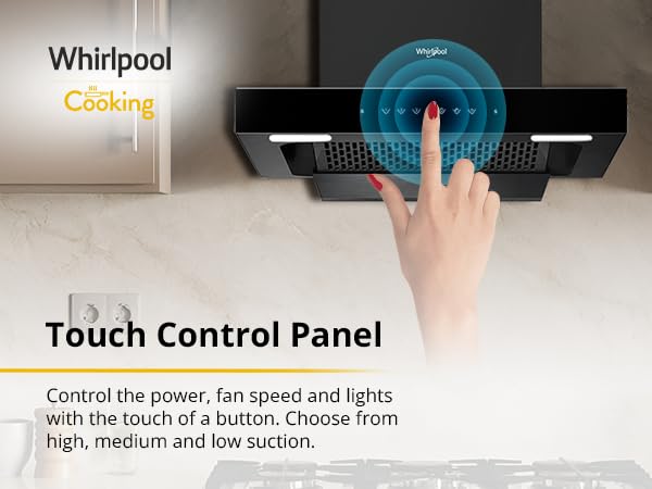 Whirlpool 60cm 1350 m3/hr Filterless