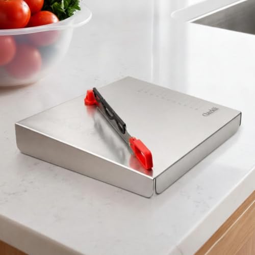 Clazkit Stainless Steel Chopping Board