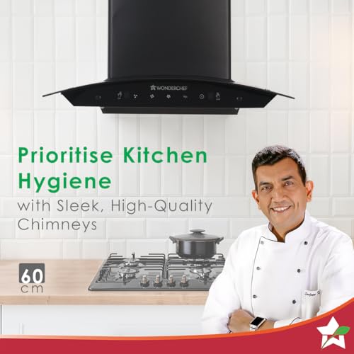 Wonderchef Power Curve Wall-Mount Chimney|Auto