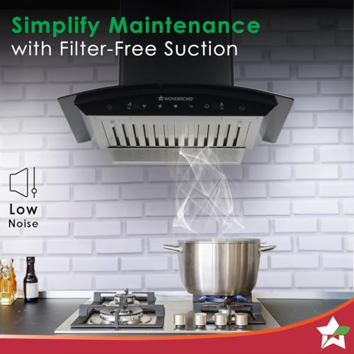 Wonderchef Power Curve Wall-Mount Chimney|Auto