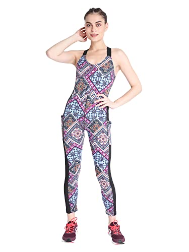 CHKOKKO Womens Women Sports Racerback Yoga Jumpsuit