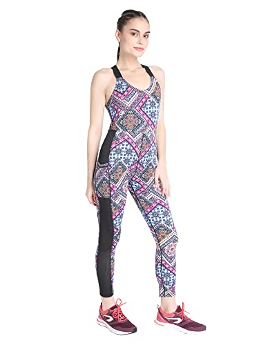 CHKOKKO Womens Women Sports Racerback Yoga Jumpsuit - Image 4