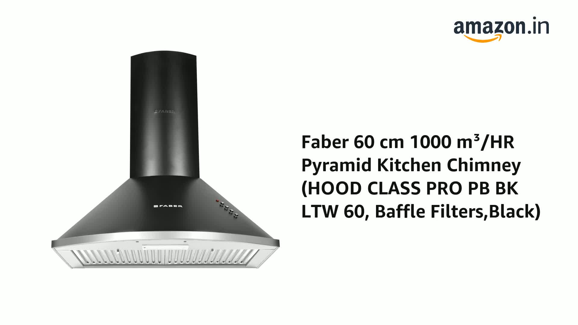 Faber 60 cm 1000 m³/hr
