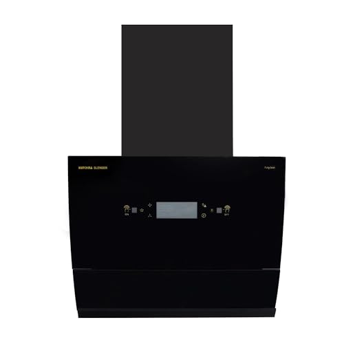 Kutchina SLENDER 60 Auto Clean Wall Mounted Chimney (Black 1450 CMH)