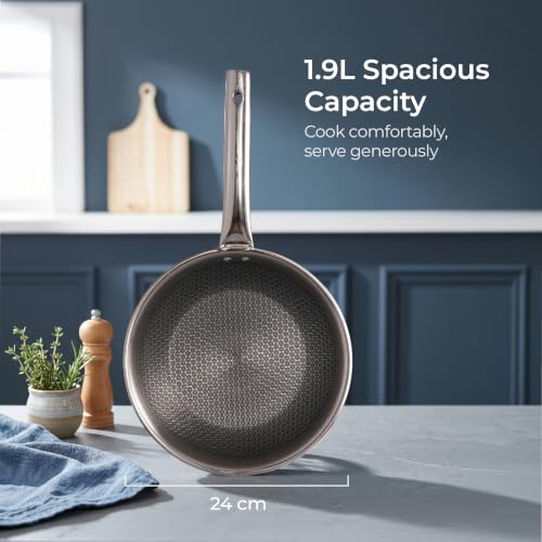 Lifelong Triply Honeycomb Frying Pan
