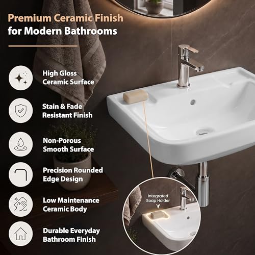 WASSMIST Wash Basin | Wall