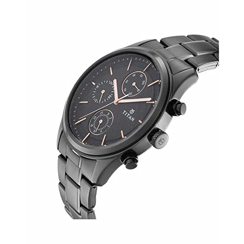 Titan Workwear Quartz Multifunction Black
