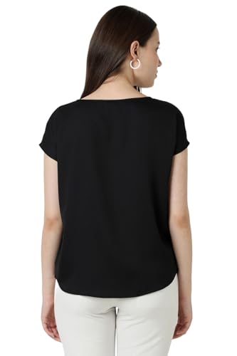 Van Heusen Women's Polyester Regular Fit V-Neck Formal Top - Image 3