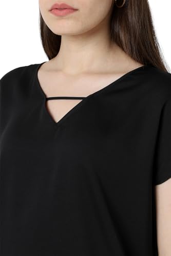 Van Heusen Women's Polyester Regular Fit V-Neck Formal Top - Image 4