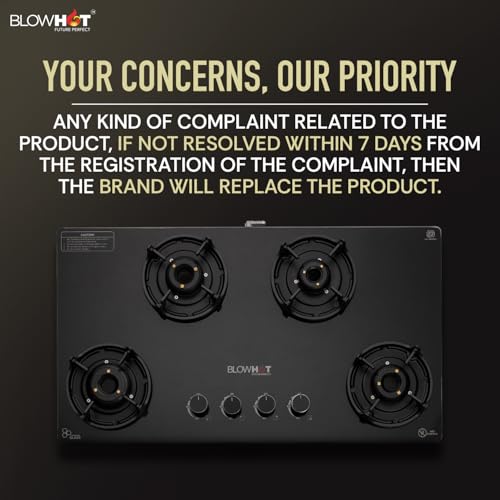 BLOWHOT Amber 4 Burner Gas