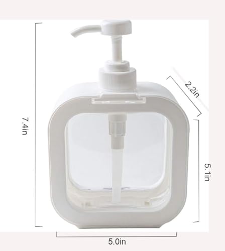 TEKCOOL Empty Bottle Soap Dispenser