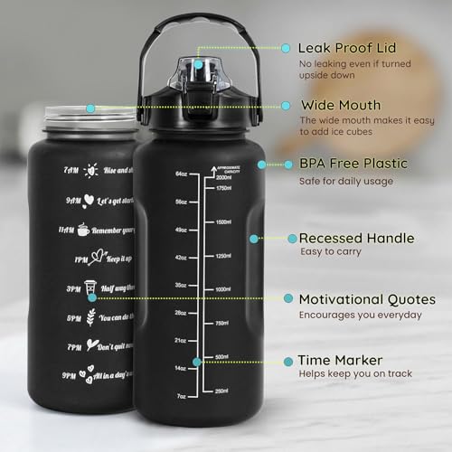 TEKCOOL Water Bottle - 3Pcs