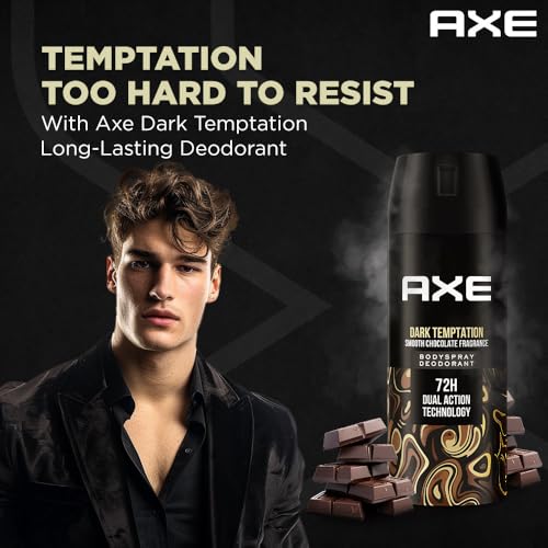 Axe Dark Temptation Long Lasting Deodorant Bodyspray for Men 150 ml - Image 5
