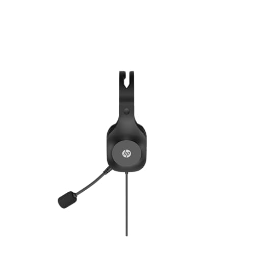 HP 320C USB-C Wired Headset, Black, 212 gm (CH8D5AA) - Image 3
