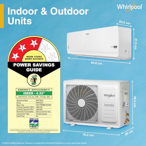 Whirlpool 1.5 Ton 3 Star