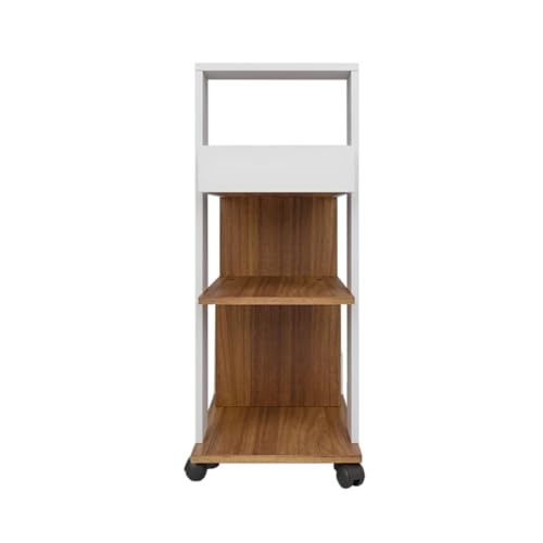 Barista Bar Trolley 3-Tier Engineered
