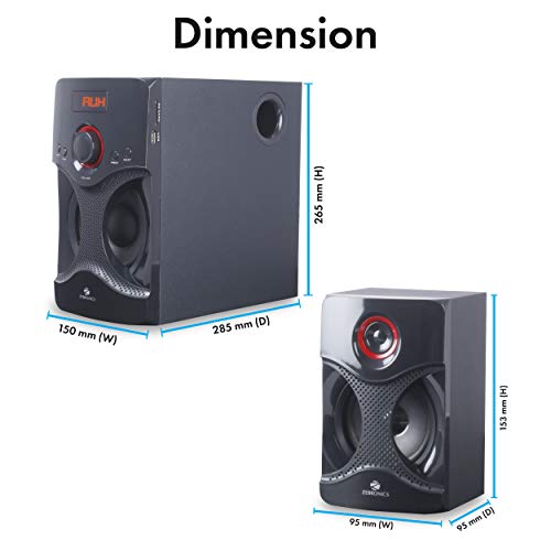 ZEBRONICS BT4440RUCF 60W 4.1 Channel