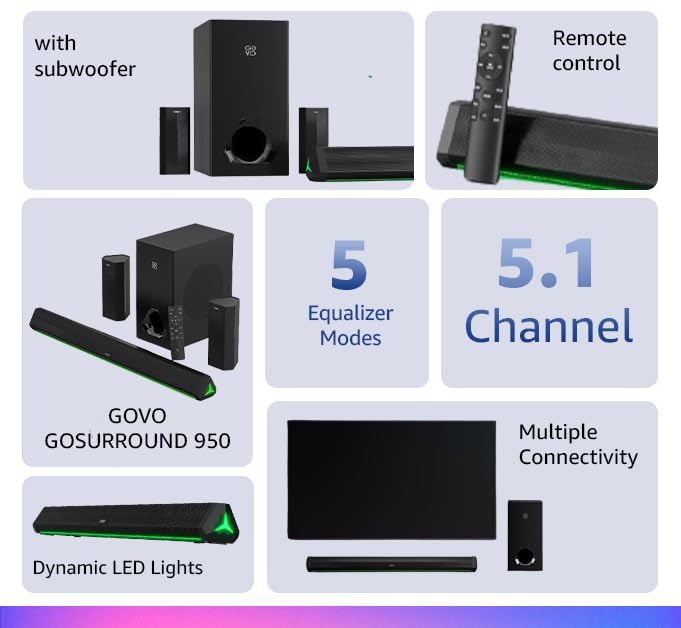 GOVO GOSURROUND 950 | 500W