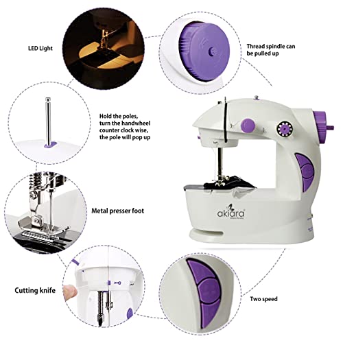 Akiara Mini Sewing Machine Electric