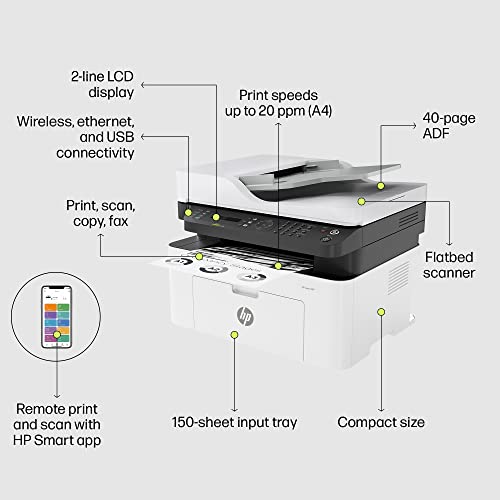 HP Laser MFP 1188fnw, Wireless
