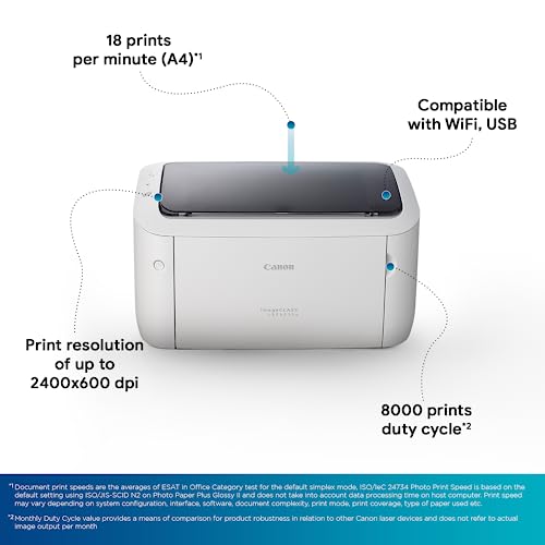 Canon imageCLASS LBP6030W Wi-Fi Mono