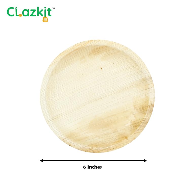 Clazkit 50 Pack Areca Round