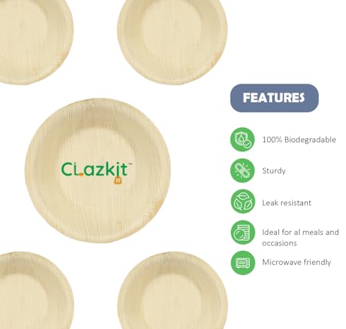 Clazkit Pack Areca Round Palm