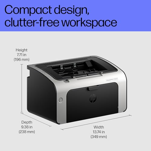 HP LaserJet Pro P1108 Plus Single Function Monochrome Laser Printer - Image 3
