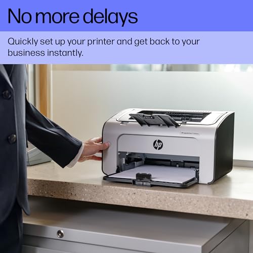 HP LaserJet Pro P1108 Plus Single Function Monochrome Laser Printer - Image 4
