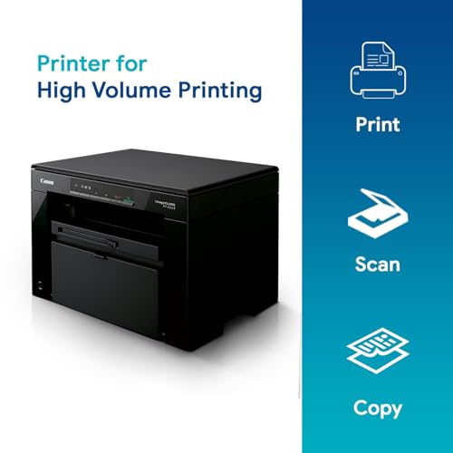 Canon MF3010 Digital Multifunction Laser Printer, Black, Standard - Image 4
