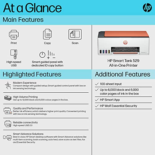 HP Smart Tank 529 All-in-One