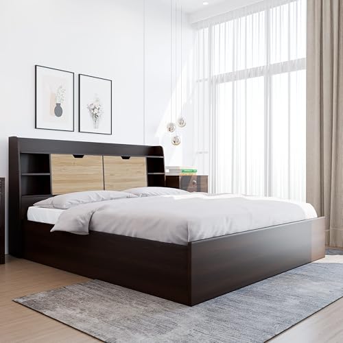 Nilkamal Riva Wooden King Bed