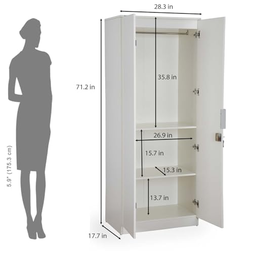 Nilkamal Joyce 2 Door Wooden