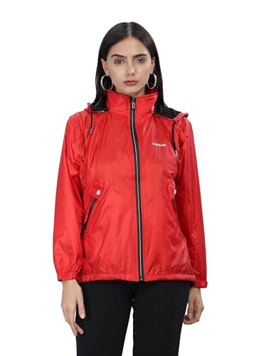 Dollar Women's Polyester Solid Windcheater
