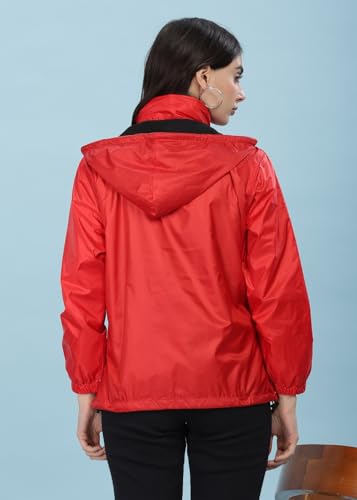Dollar Women's Polyester Solid Windcheater