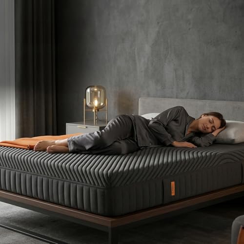 Emma Black Mattress Double Bed