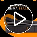 Emma Black Mattress Double Bed