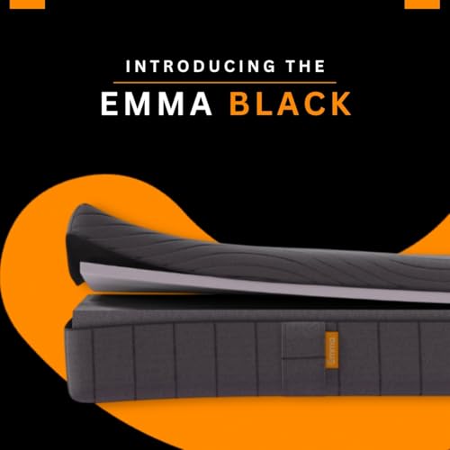 Emma Black Mattress Double Bed