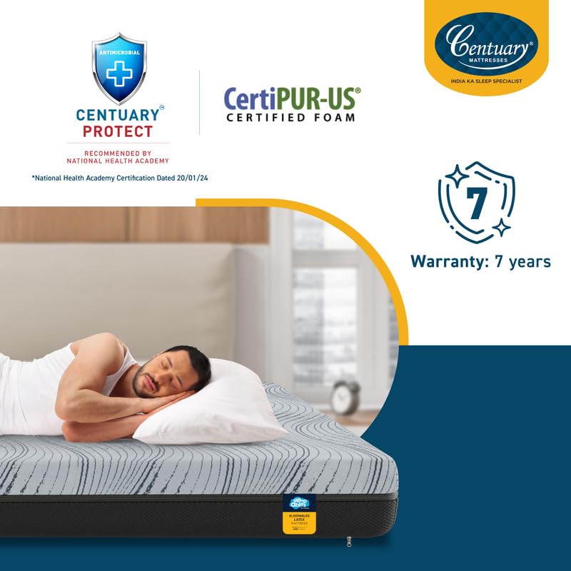 Centuary Mattresses Sleepables 8-Inch Latex