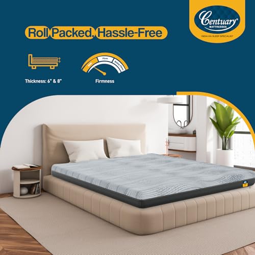 Centuary Mattresses Sleepables 8-Inch Latex