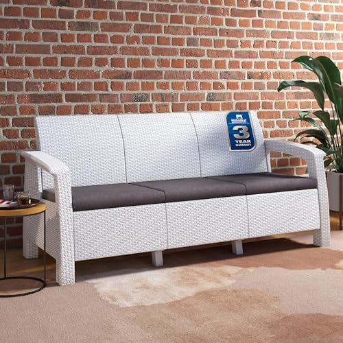Nilkamal Plastic Goa 3 Seater