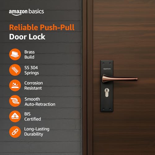Amazon Basics Heavy-Duty Door Lock