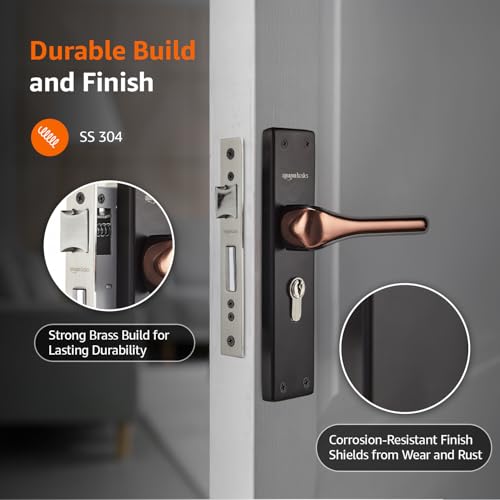 Amazon Basics Heavy-Duty Door Lock