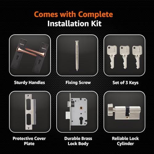 Amazon Basics Heavy-Duty Door Lock