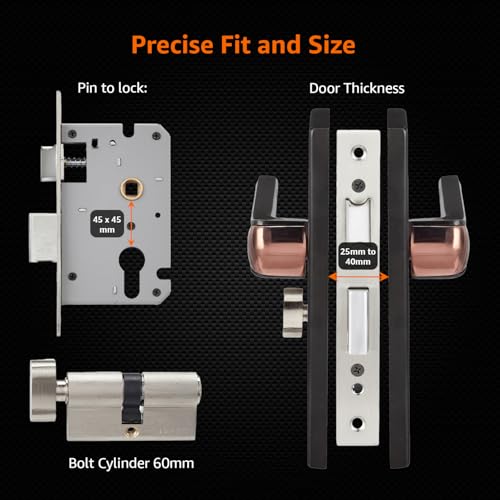 Amazon Basics Heavy-Duty Door Lock