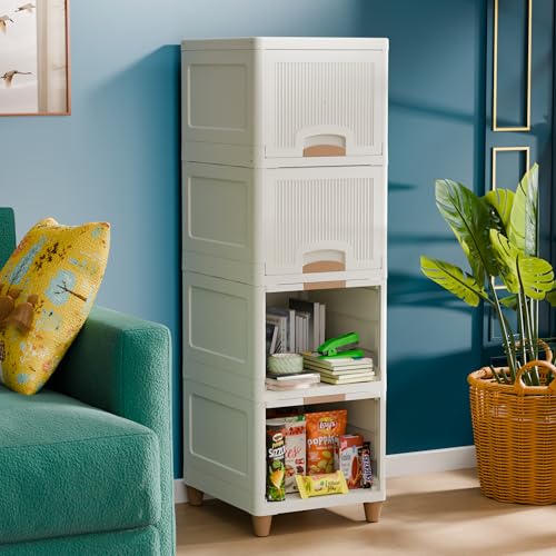 TEX-RO Plastic Wardrobe For Clothes