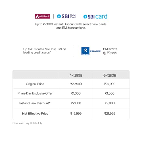 OnePlus N6 | 4GB+128GB